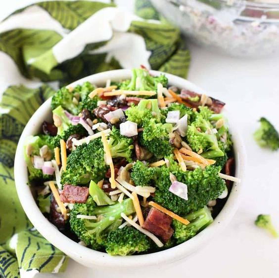 Bacon Broccoli Crunch Salad