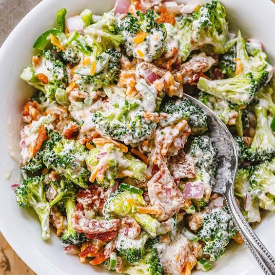 Bacon Broccoli Crunch Salad