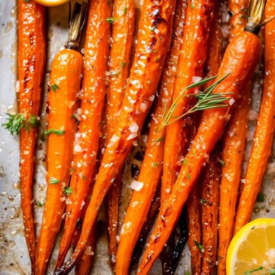 Caramalized Baby Carrots